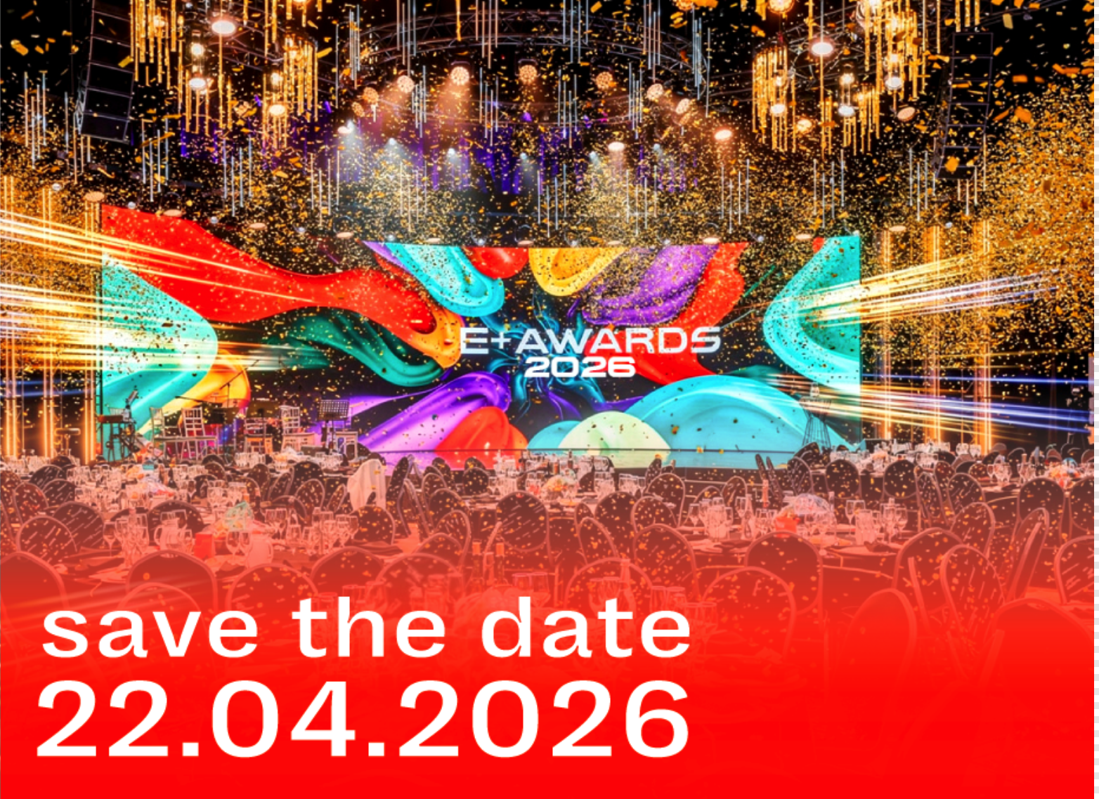 Ждем вас 22 апреля на XI Церемонии награждения Е+ Awards 2026 в Москве! 